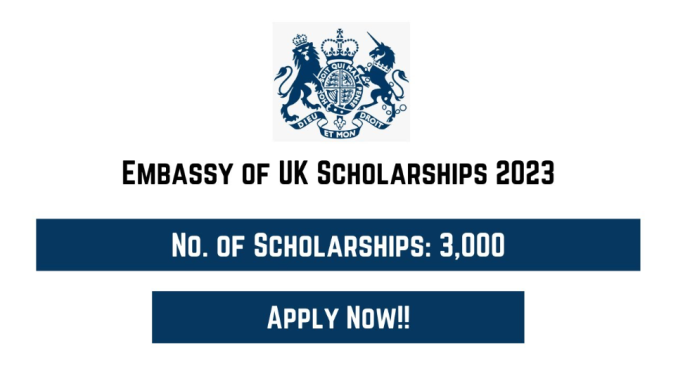 Embassy of UK Scholarships 2023 | British Council Scholarships Embassy of UK Scholarships 2023 | British Council Scholarships