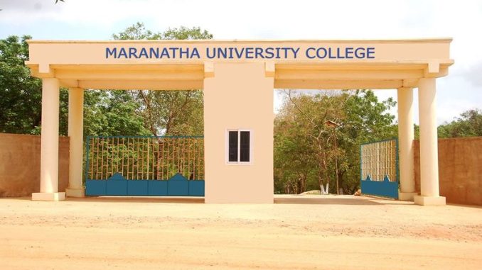 Maranatha University Post UTME Form 2023/2024 Is Out