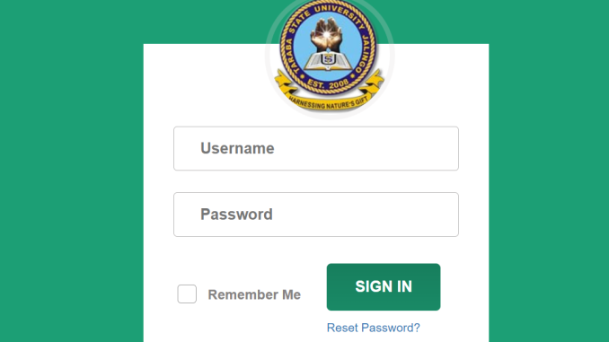 TASU Student Portal Login | TASU Portal - www.tsu.edu.ng