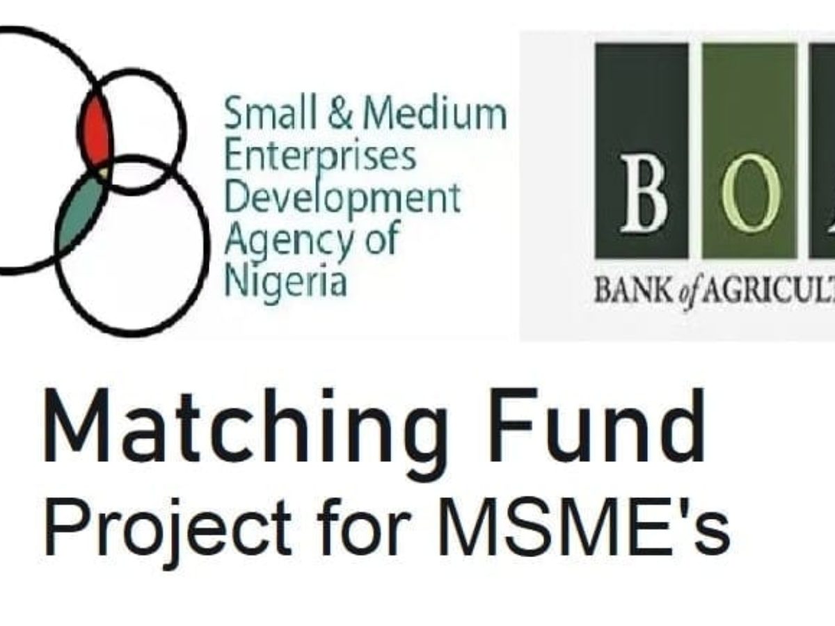 2023 SMEDAN BOA Matching Fund Loan Application Portal | www.smedan.gov.ng