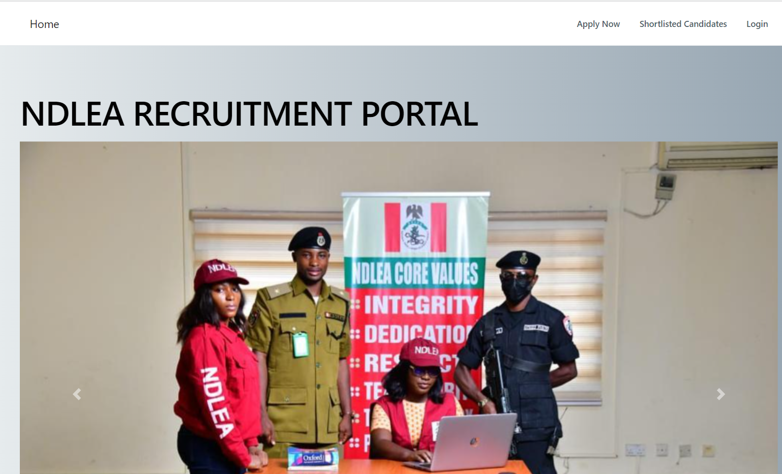 www.recruitment.ndlea.gov.ng Registration Portal 2023 | NDLEA Recruitment Portal