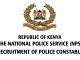 Liberia National Police Recruitment 2023/2024 Application Form