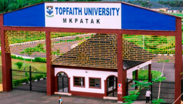 Topfaith University Post UTME Form 2023/2024 Is Out