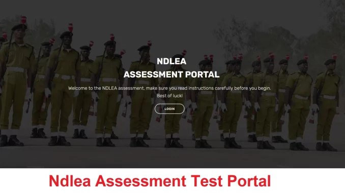 NDLEA Test Portal Login For 2023 Recruitment Screening Test