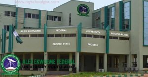 Alex Ekwueme Federal University School Fees, Admission Requirements,  Hostel Accommodation,  List of Courses Offered
