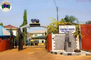 Godfrey Okoye University  School Fees, Admission Requirements,  Hostel Accommodation,  List of Courses Offered