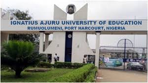 Ignatius Ajuru University of Education  School Fees, Admission Requirements,  Hostel Accommodation,  List of Courses Offered