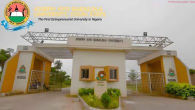 Joseph Ayo Babalola University  School Fees, Admission Requirements,  Hostel Accommodation,  List of Courses Offered