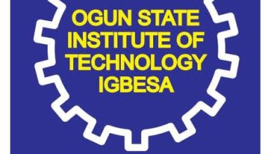 Ogun State Institute of Technology  School fees, Admission requirements,  Hostel Accommodation,  List of Courses Offered